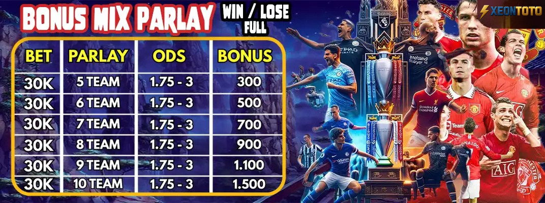 MIX PARLAY SPORTBOOK XEONTOTO
